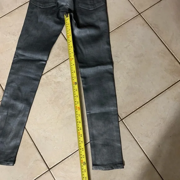rag & bone high rise ankle skinny jeans in Gunmetal. Size 24. NWT - Picture 11 of 16
